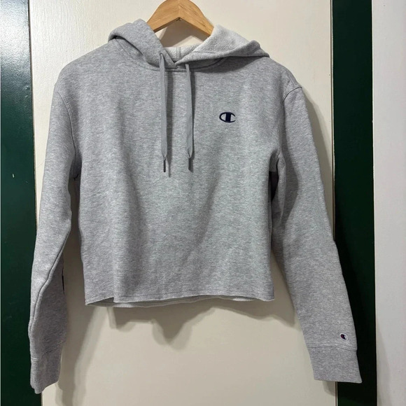 Champion Women's Grey Hoodie - Picture 1 of 4